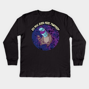 Do You Ever Feel Trapped? Kids Long Sleeve T-Shirt